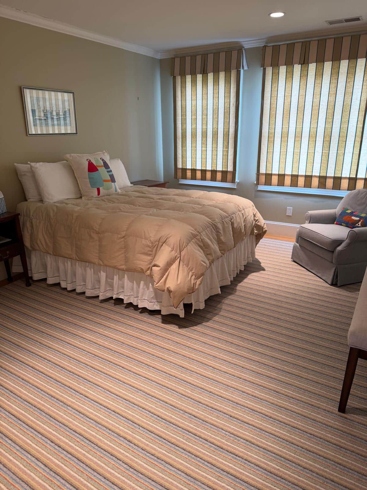Spotless empty-ready bedroom after a move out cleaning